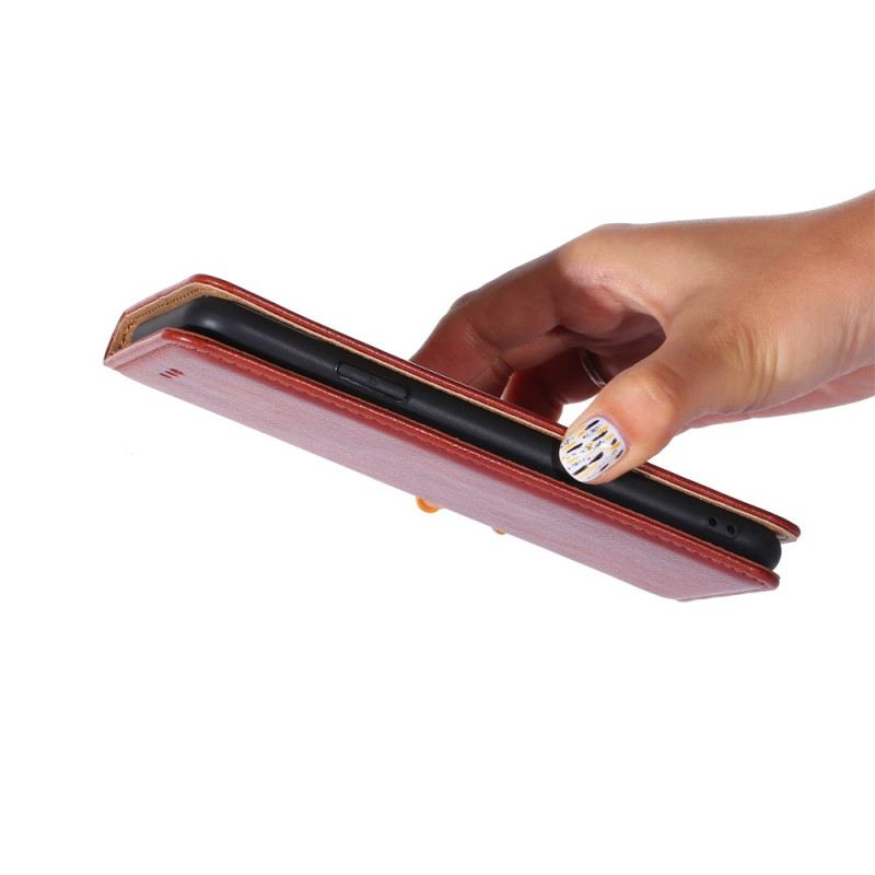 Fliptok Honor 50 SE Bőrtok Szolid Szín