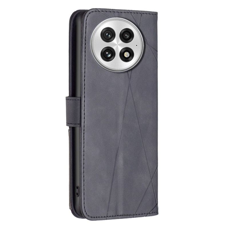 Bőrtok Oneplus 13 Abeel Geometriai Minta