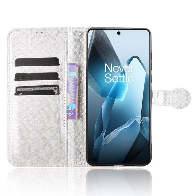 Bőrtok Oneplus 13 Fényes Pöttyök