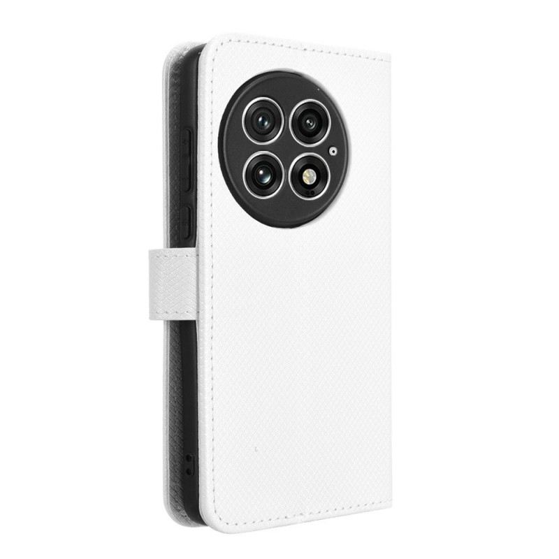 Bőrtok Oneplus 13 Gyémántmintás