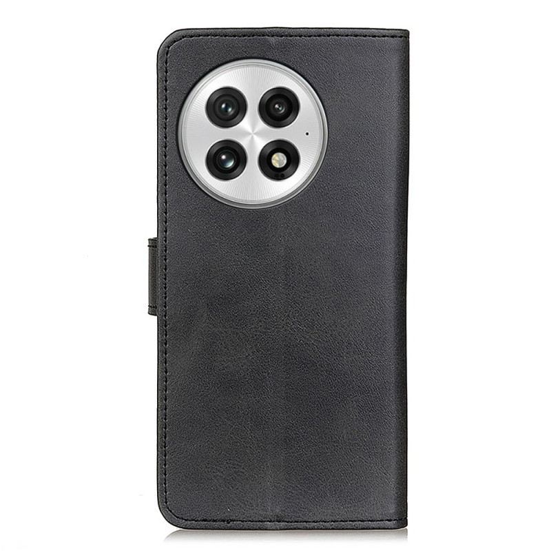 Bőrtok Oneplus 13 Matt Műbőr