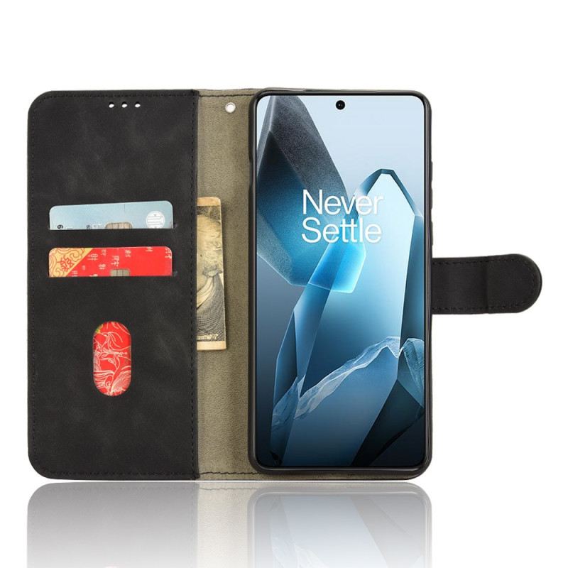 Bőrtok Oneplus 13 Velúr Hatású