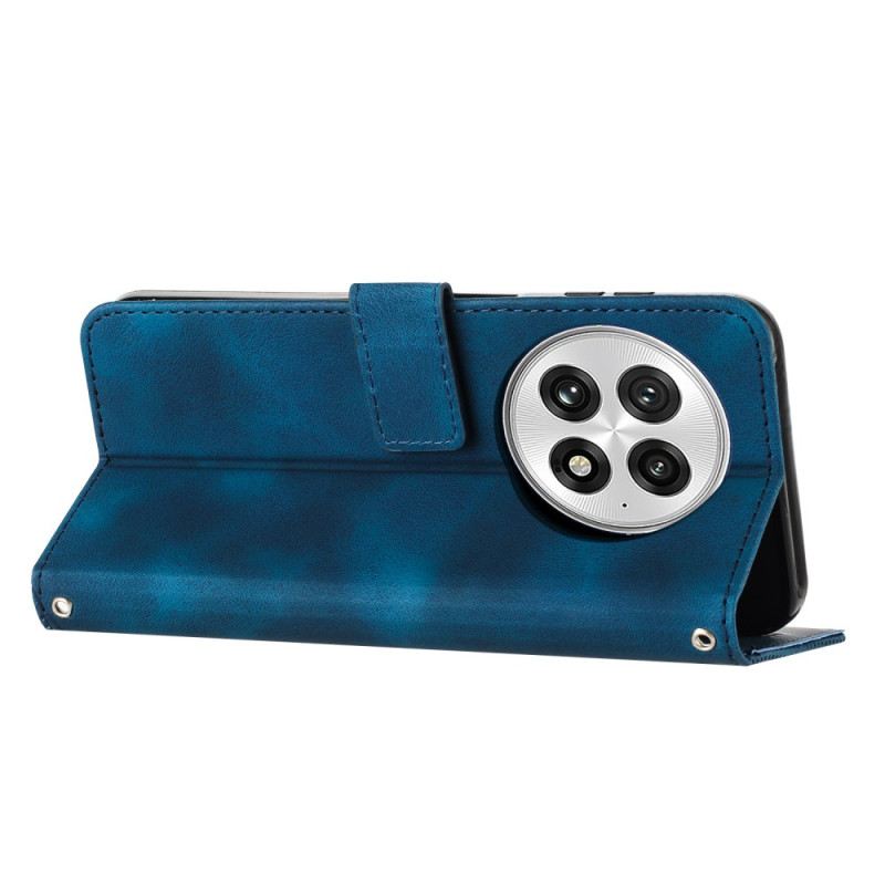 Fliptok Oneplus 13 Velúr Hatású Csíkok