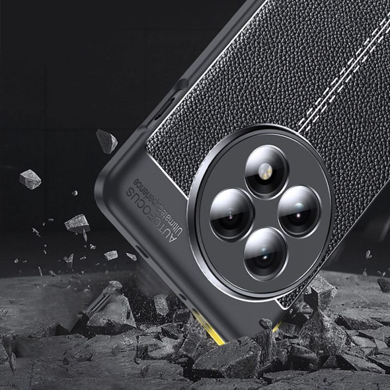 Mobiltelefon Tokok Oneplus 13 Rugalmas Licsi Textúrájú