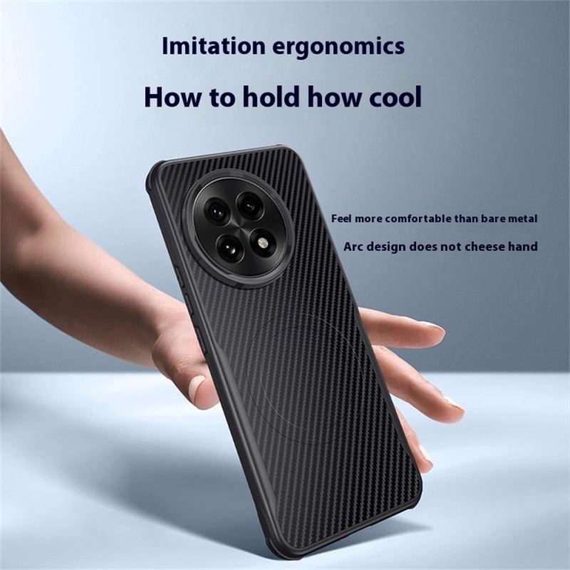 Tok Oneplus 13 Szénszálas Textúra Magsafe Kompatibilis