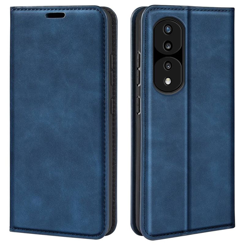 Fliptok Honor 70 Bőrtok Skin-touch Puhaság