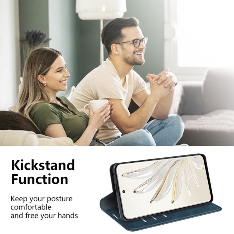 Fliptok Honor 70 Bőrtok Skin-touch Puhaság