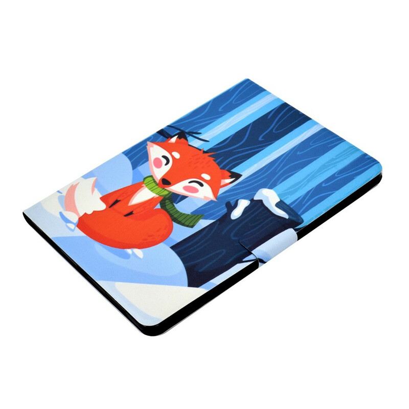 Fliptok / Bőrtok iPad Air (2022) (2020) Elvarázsolt Róka