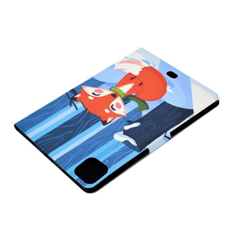 Fliptok / Bőrtok iPad Air (2022) (2020) Elvarázsolt Róka