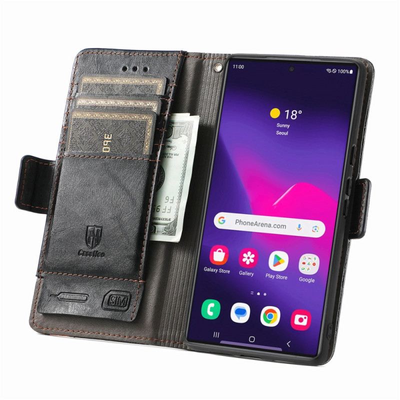 Fliptok Samsung Galaxy S24 Ultra 5g Caseneo Rfid Blokkolással