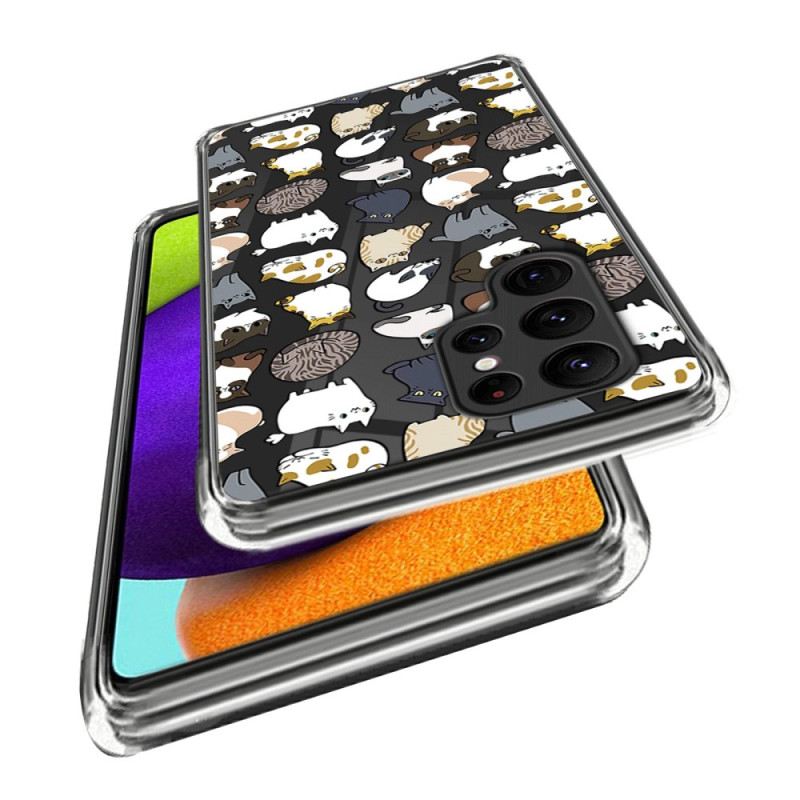 Mobiltelefon Tokok Samsung Galaxy S24 Ultra 5g Macskák