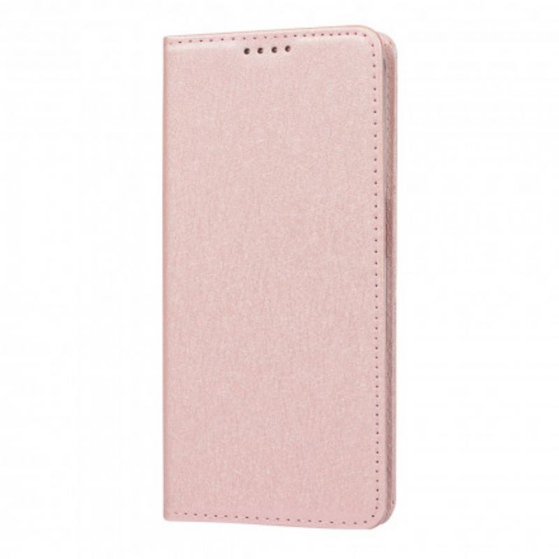 Fliptok Oppo A54 5G / A74 5G Bőrtok Puha Bőr Stílus Pánttal