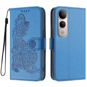 Bőrtok Vivo V50 Lite 5g Csipke