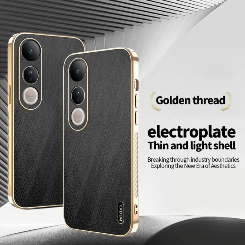 Mobiltelefon Tokok Vivo V50 Lite 5g Texturált Selyem