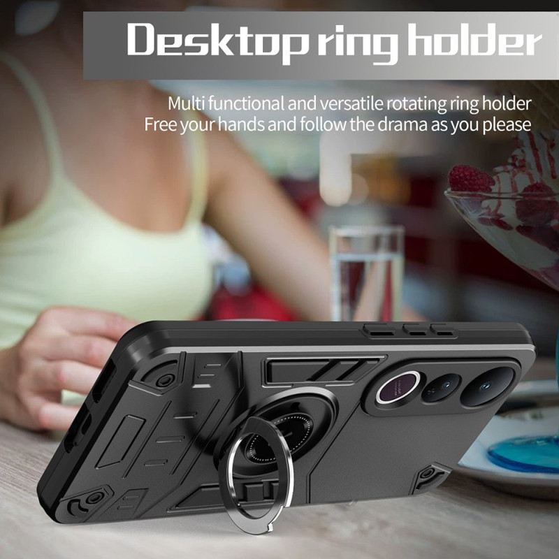 Tok Vivo V50 Lite 5g Forgatható Állvány És Megerősített Védelem