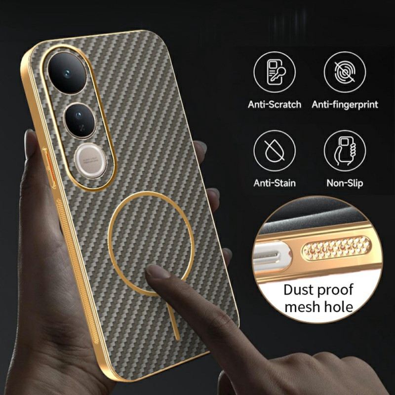 Tok Vivo V50 Lite 5g Szénszálas Textúra