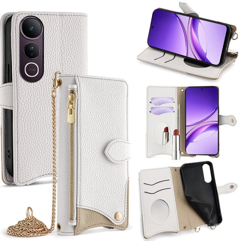 Vivo V50 Lite 5g Tükrös És Láncos Válltáska