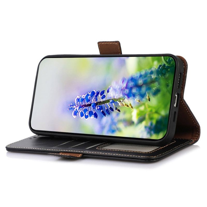 Bőrtok Oneplus Nord 5 Bőr