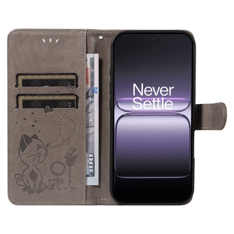 Bőrtok Oneplus Nord 5 Macska És Méh