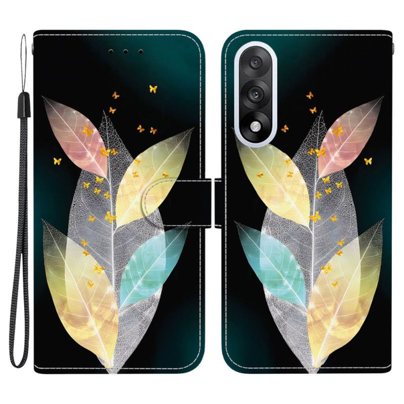 Bőrtok Oneplus Nord 5 Színes Tollak