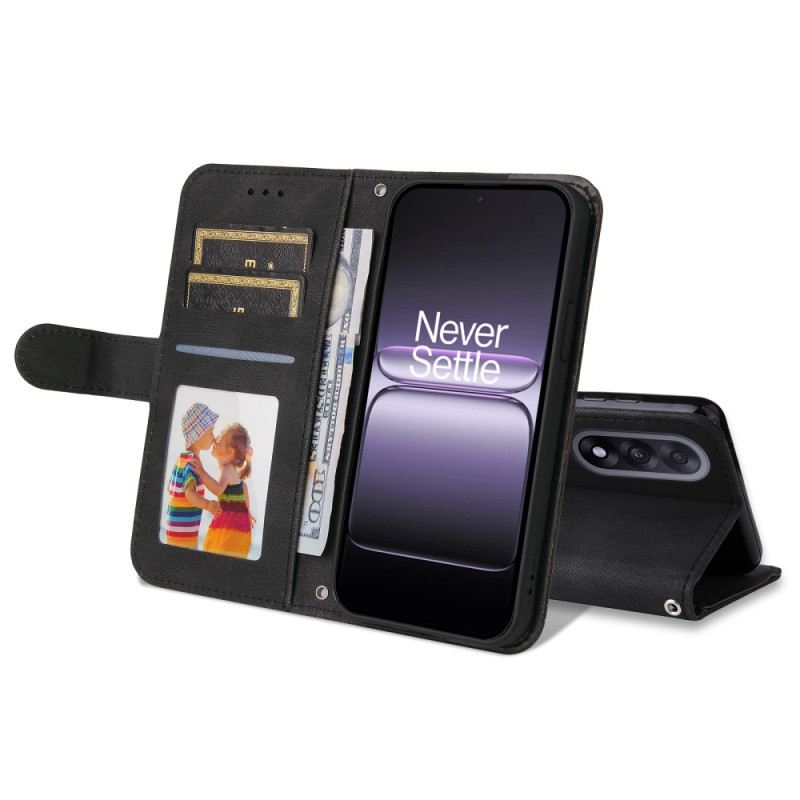 Bőrtok Oneplus Nord 5 Vintage Velúr Hatású