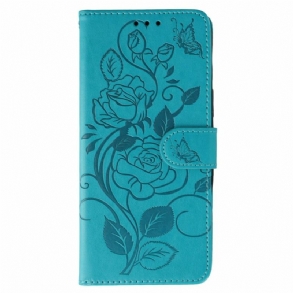 Bőrtok Oneplus Nord 5 Virágminta