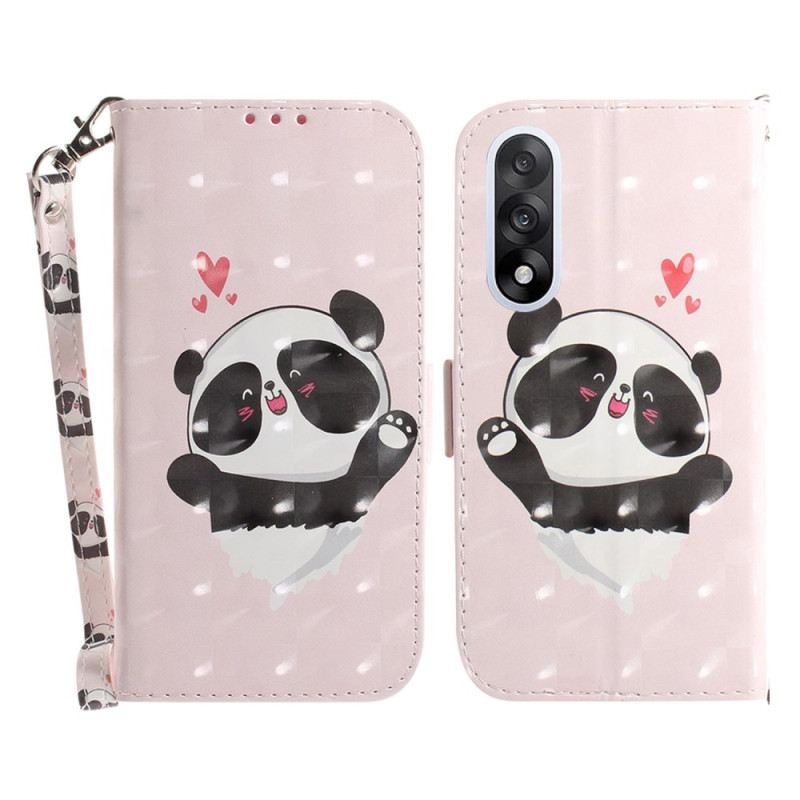 Fliptok Oneplus Nord 5 Pántos Panda Szerelem