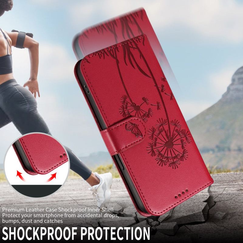 Kinyitható Tokok Oneplus Nord 5 Pitypangok Pántokkal