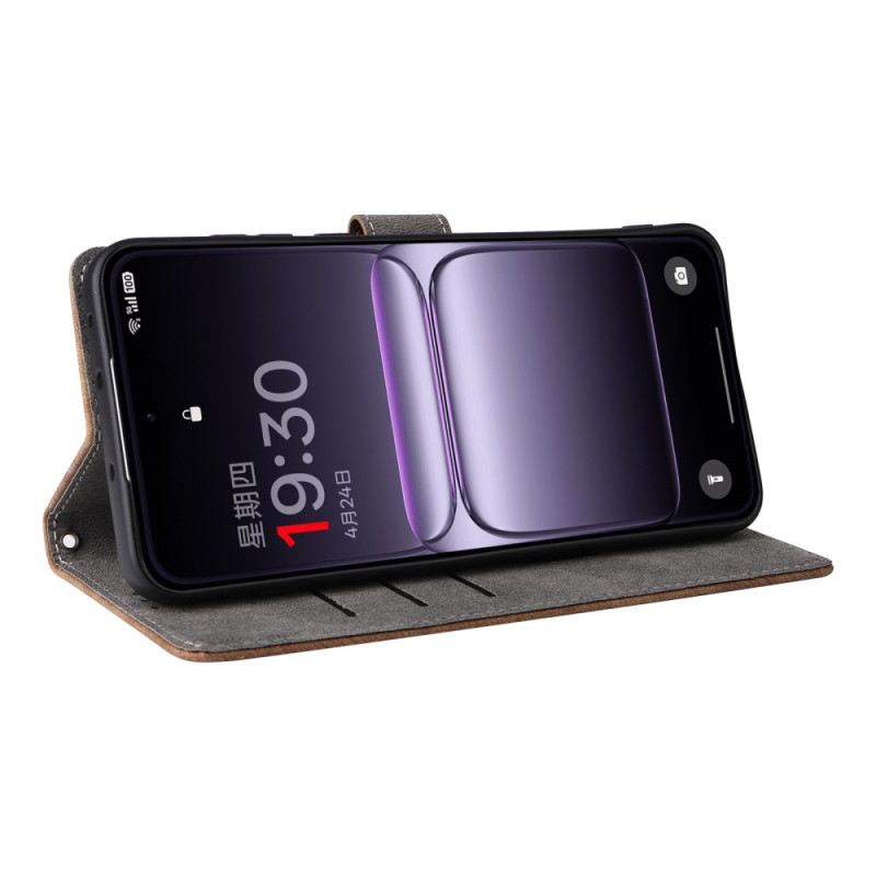 Kinyitható Tokok Oneplus Nord 5 Velúr Hatású Rfid Védelem