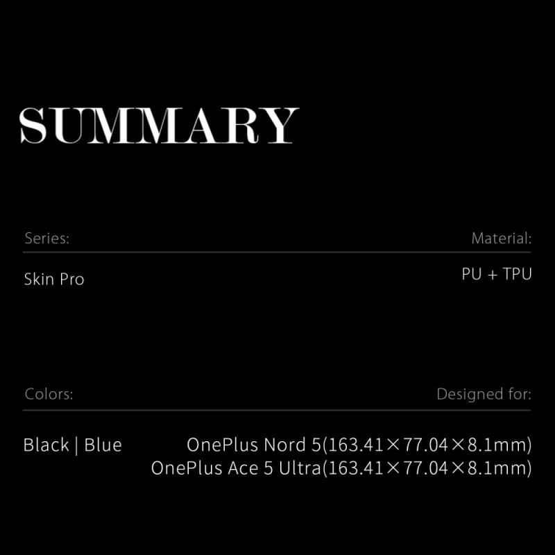 Mobiltelefon Tokok Oneplus Nord 5 Dux Skin Pro Sorozat Ducis