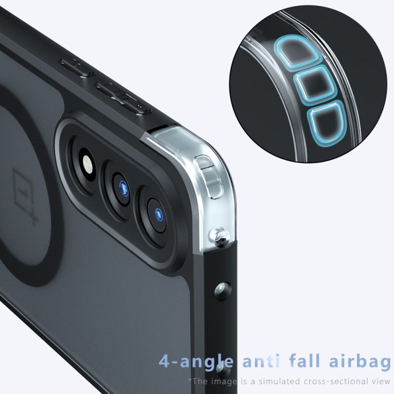 Mobiltelefon Tokok Oneplus Nord 5 Magsafe Kompatibilis Mattüveg