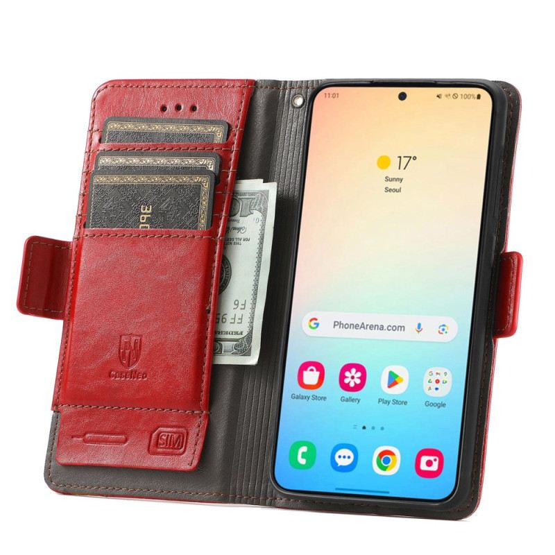 Kinyitható Tokok Samsung Galaxy S24 Plus 5g Caseneo Rfid Blokkoló Technológia