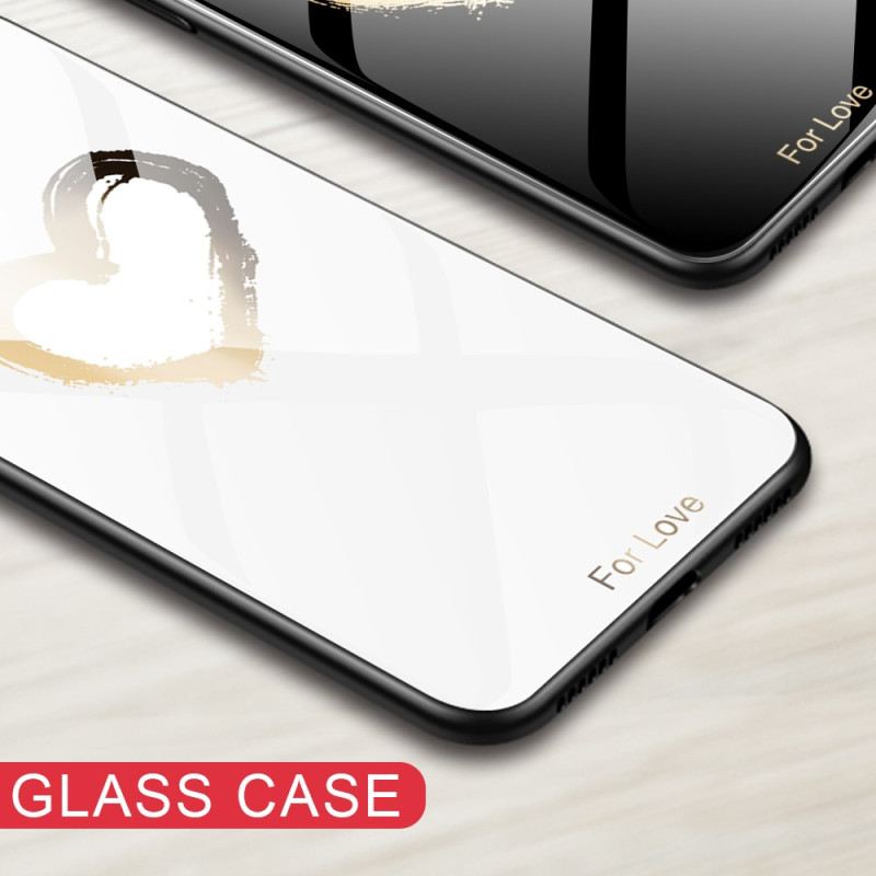 Tok Samsung Galaxy S24 Plus 5g Fekete Szív Edzett Üveg