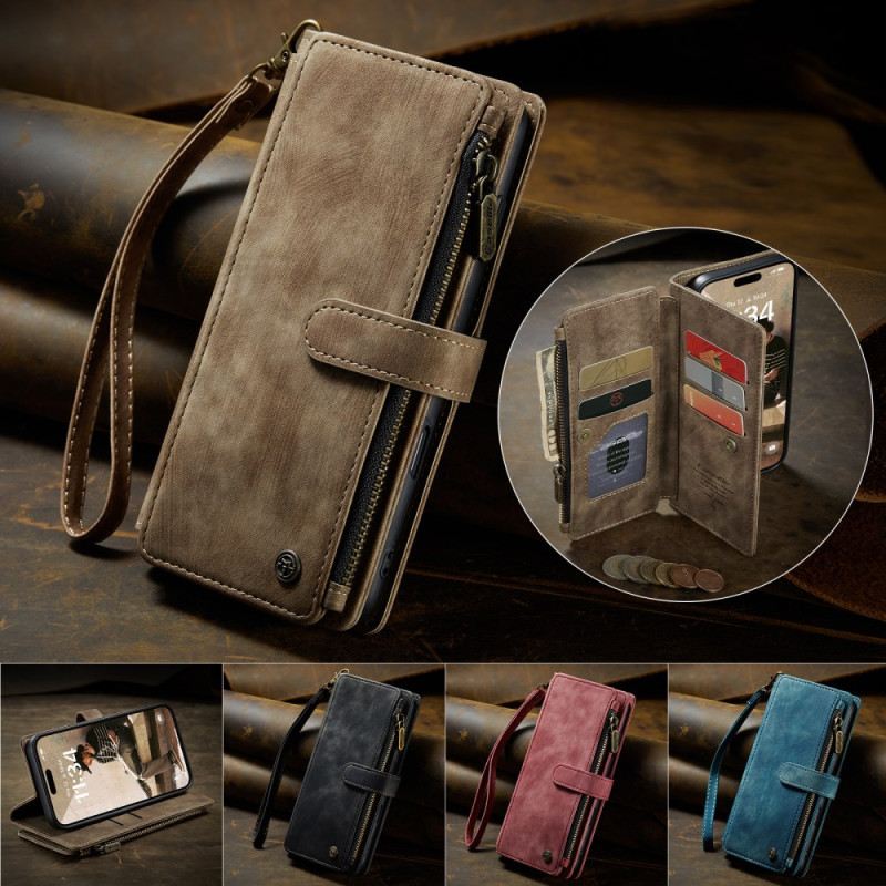 Bőrtok iPhone 17 10 Kártyás Tárca