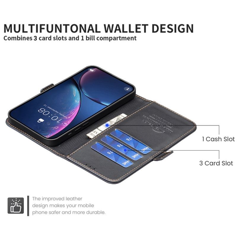 Bőrtok iPhone 17 Klasszikus Binfen Szín