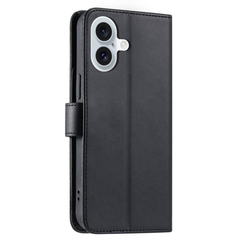 Bőrtok iPhone 17 Prémium Dizájn Nyakpánttal És Vállpánttal