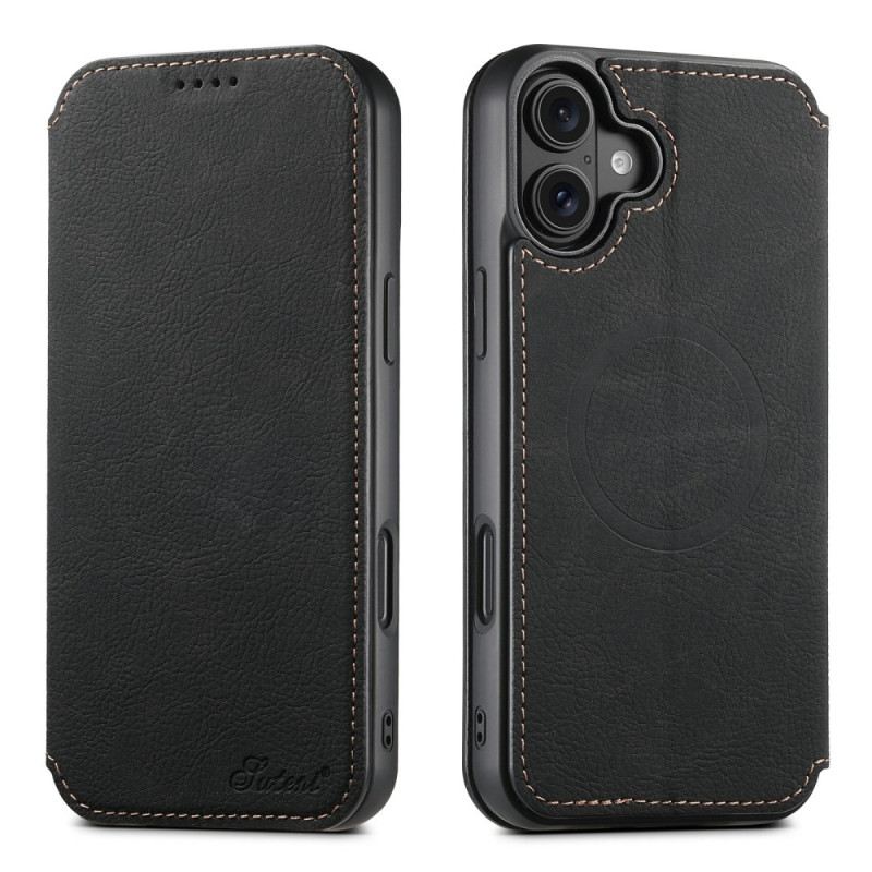 Fliptok iPhone 17 Magsafe Kompatibilis Bőrstílus