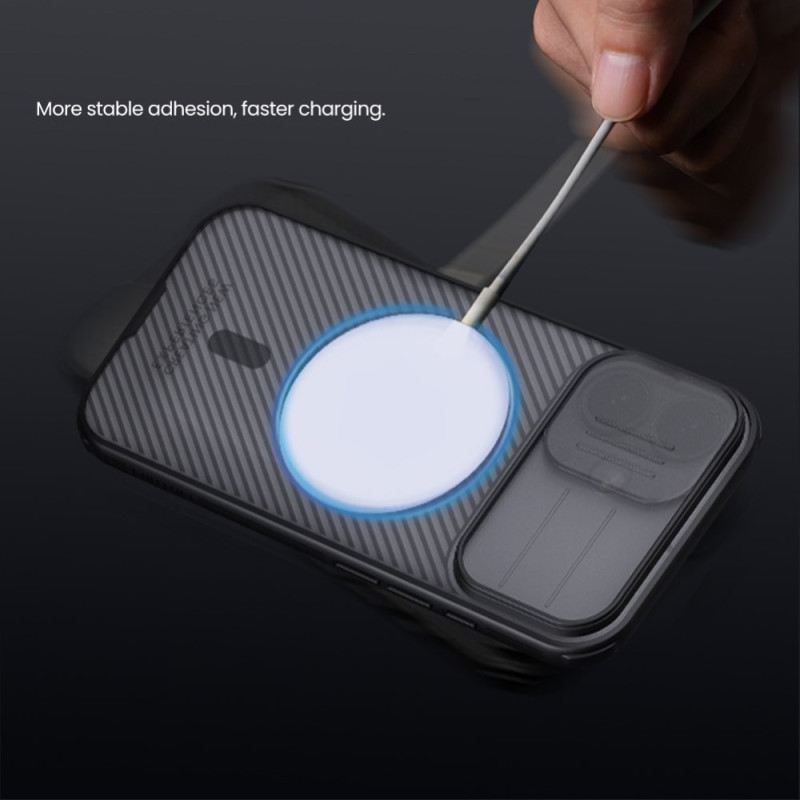 Mobiltelefon Tokok iPhone 17 Magsafe Camshield Pro Sorozat Nillkin Termékkel
