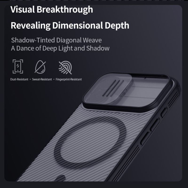 Mobiltelefon Tokok iPhone 17 Magsafe Camshield Pro Sorozat Nillkin Termékkel