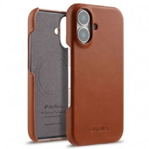 Mobiltelefon Tokok iPhone 17 Magsafe Kompatibilis Viaszos Bőr