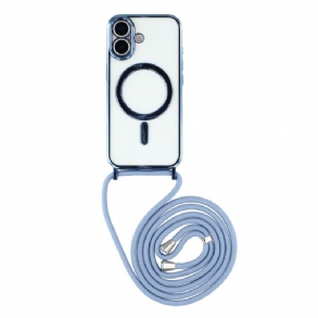 Telefontok iPhone 17 Magsafe Kompatibilis Átlátszó Vezetékes Tok