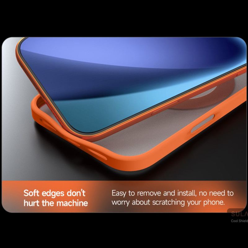 Telefontok iPhone 17 Mikrohomokfúvással Kezelt Magsafe