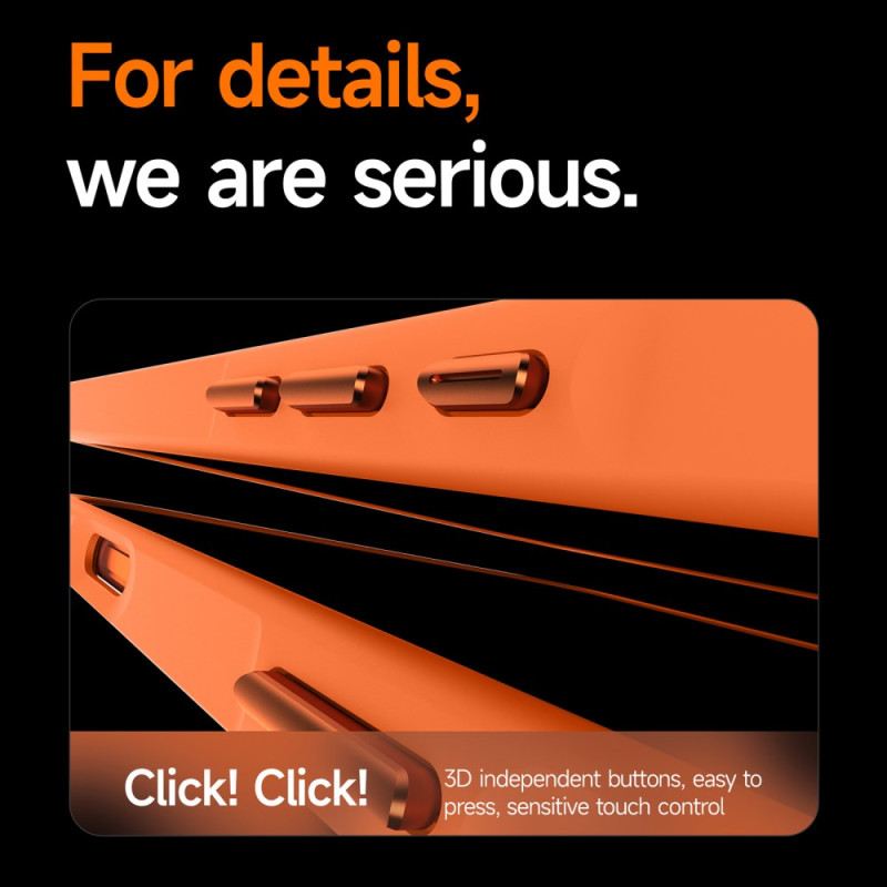 Telefontok iPhone 17 Mikrohomokfúvással Kezelt Magsafe