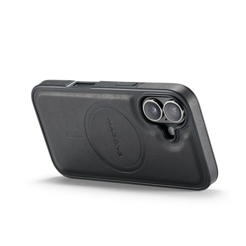 Telefontok iPhone 17 Prémium Bőrhatású Magsafe Kompatibilis