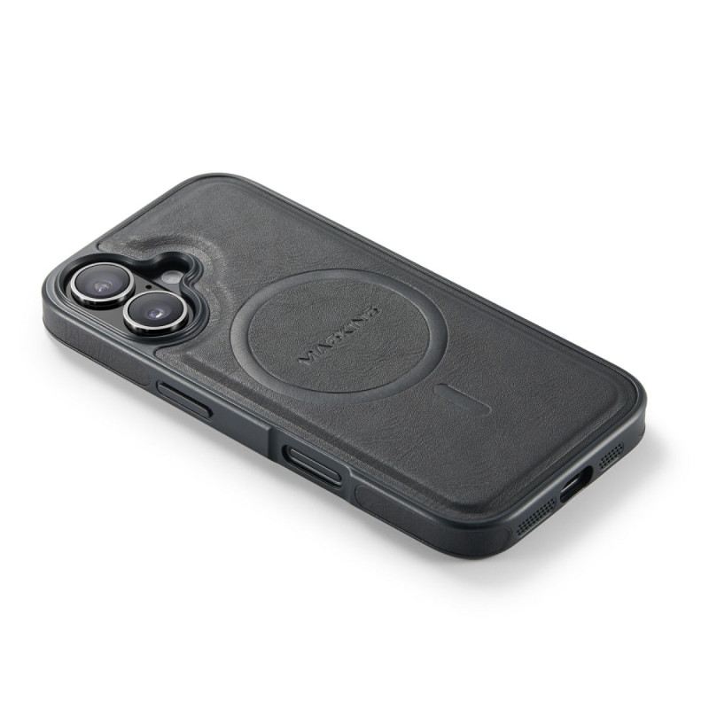 Telefontok iPhone 17 Prémium Bőrhatású Magsafe Kompatibilis