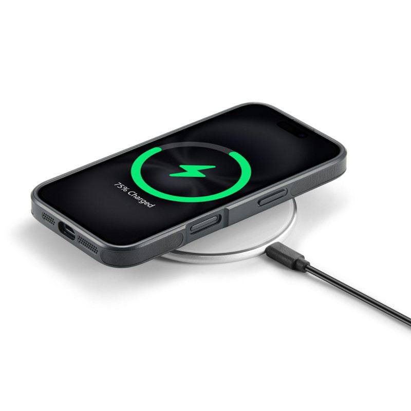 Telefontok iPhone 17 Prémium Bőrhatású Magsafe Kompatibilis