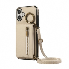 Tok iPhone 17 Cipzáras Pénztárca