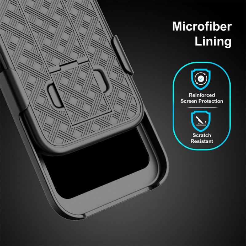 Tok iPhone 17 Csúszó Kihajtható Állvánnyal És Csipesszel