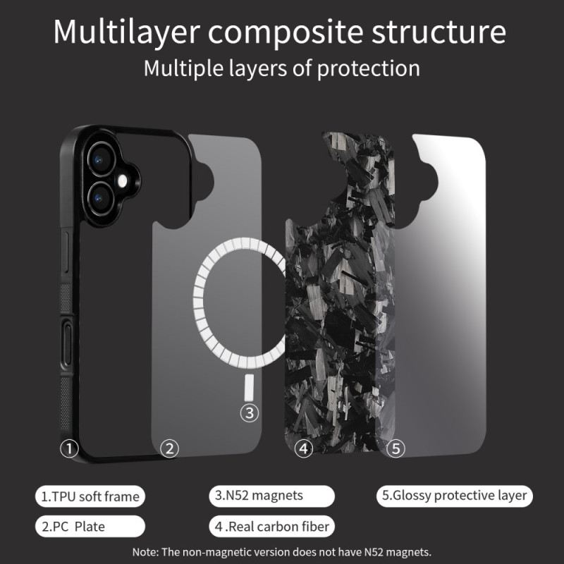 Tok iPhone 17 Kovácsolt Aramidszálas Magsafe