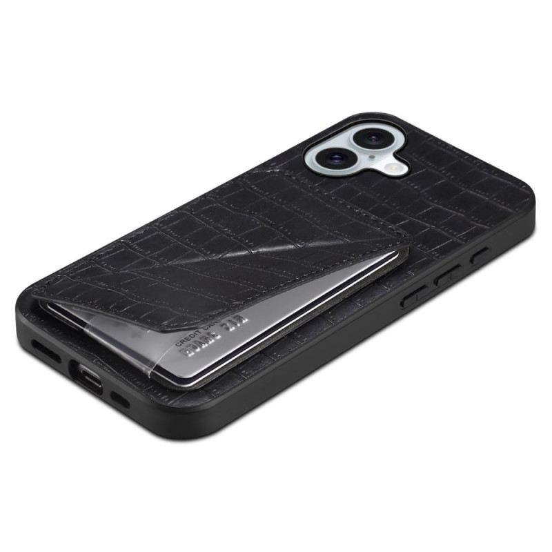 Tok iPhone 17 Krokodilhatású Kártyatartó